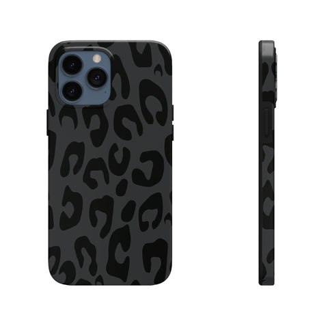 Gray Cheetah phone case