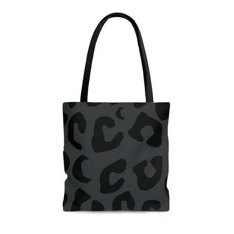 Gray Cheetah Boot Bag