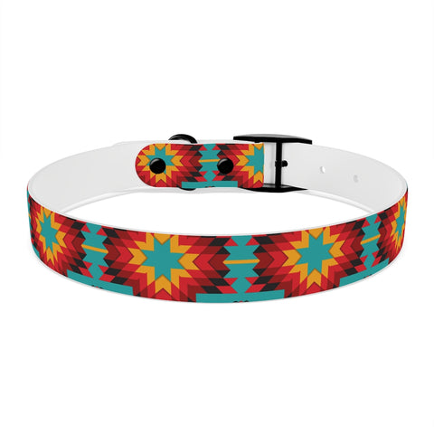 Cheetah Serape Dog Collar