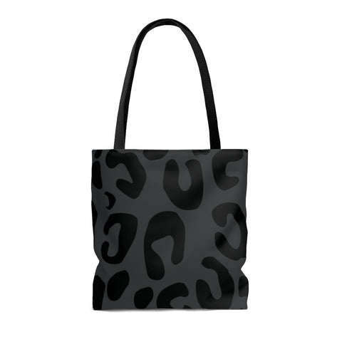 Gray Cheetah Boot Bag