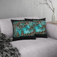 Turquoise Aztec Waterproof Pillow