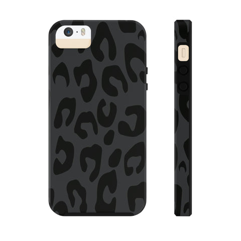 Gray Cheetah phone case