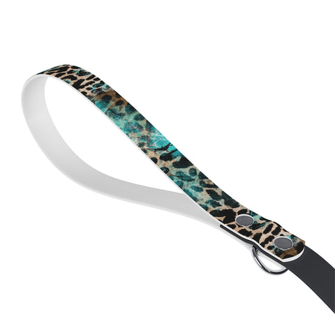 Turquoise Slab Dog Leash