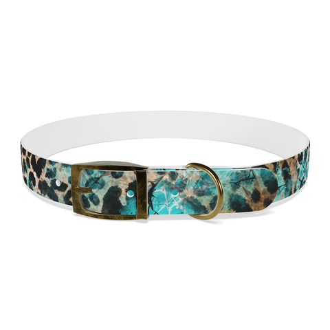 Turquoise Slab Dog Collar