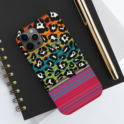 Snow Leopard Serape Phone Case