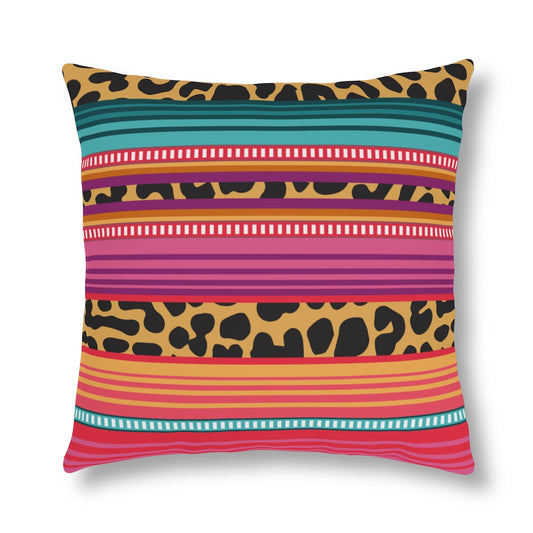 Cheetah Serape Waterproof Pillow