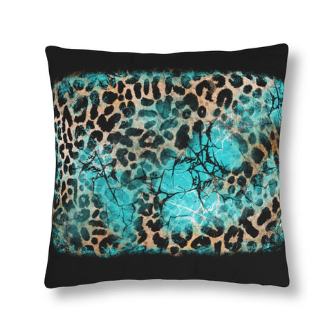 Turquoise Aztec Waterproof Pillow