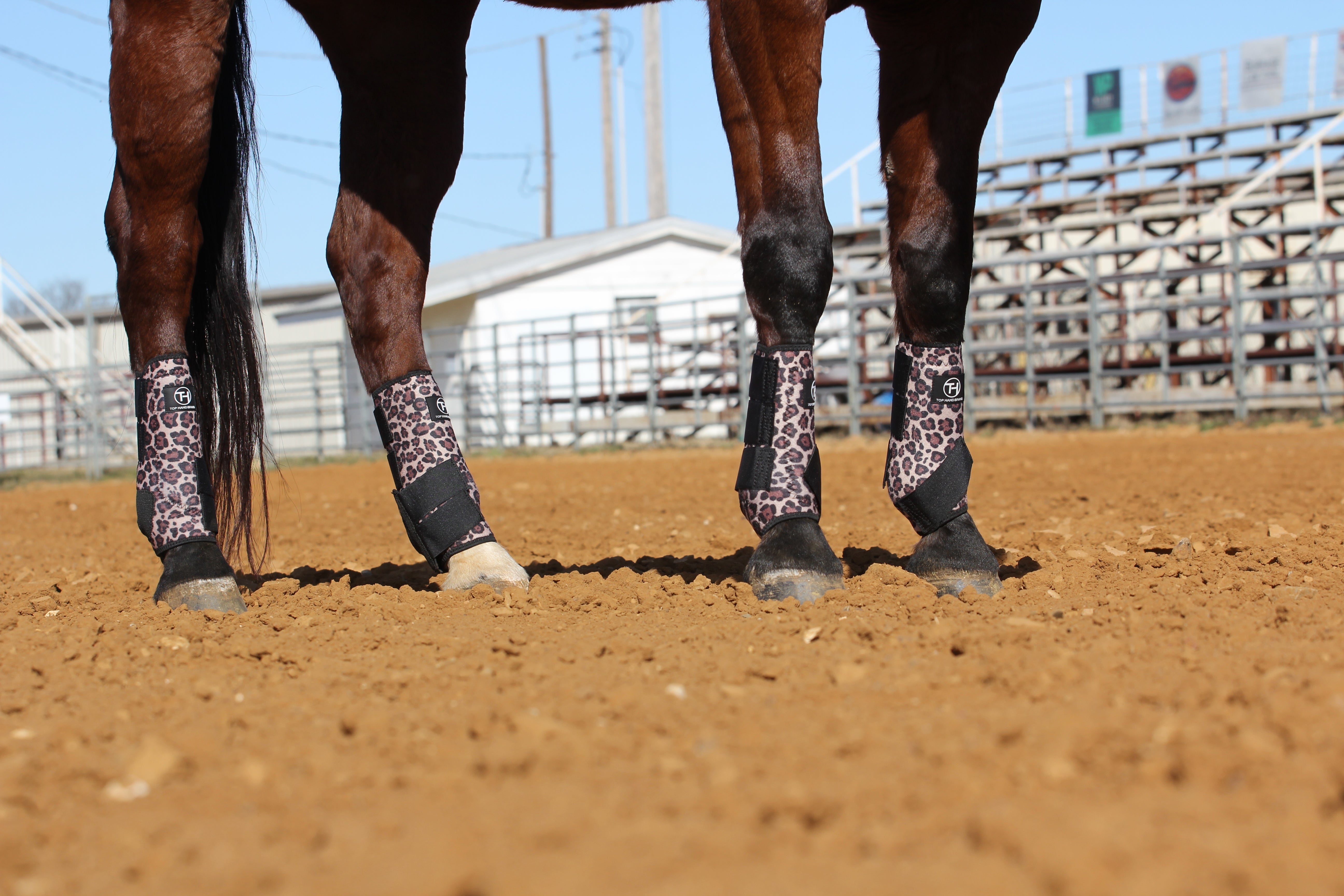 Cheetah and Black Sport Boots – Top Hand Brand