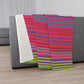 Snow Leopard Serape Sherpa Blanket