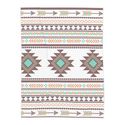 Aztec Earth Sherpa Blanket