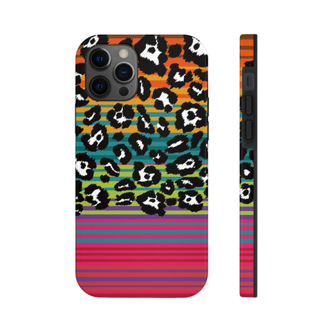 Snow Leopard Serape Phone Case