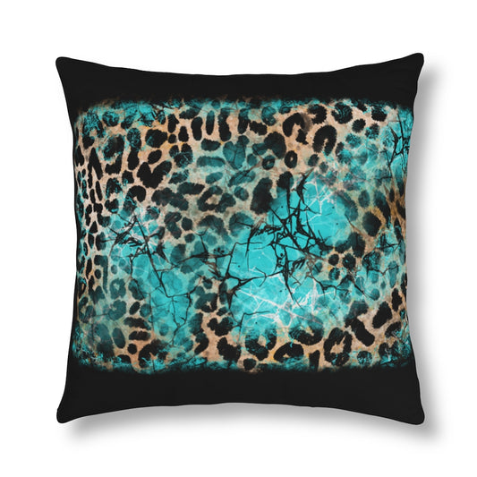 Turquoise Aztec Waterproof Pillow