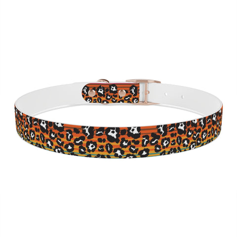 Shadow Leopard Serape Dog Collar