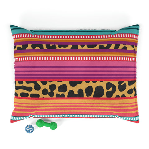 Cheetah Serape Pet Bed