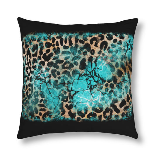 Turquoise Aztec Waterproof Pillow