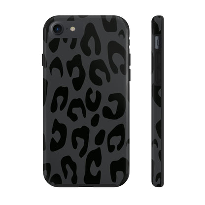 Gray Cheetah phone case
