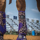 Cheetah Purple  Bell Boot