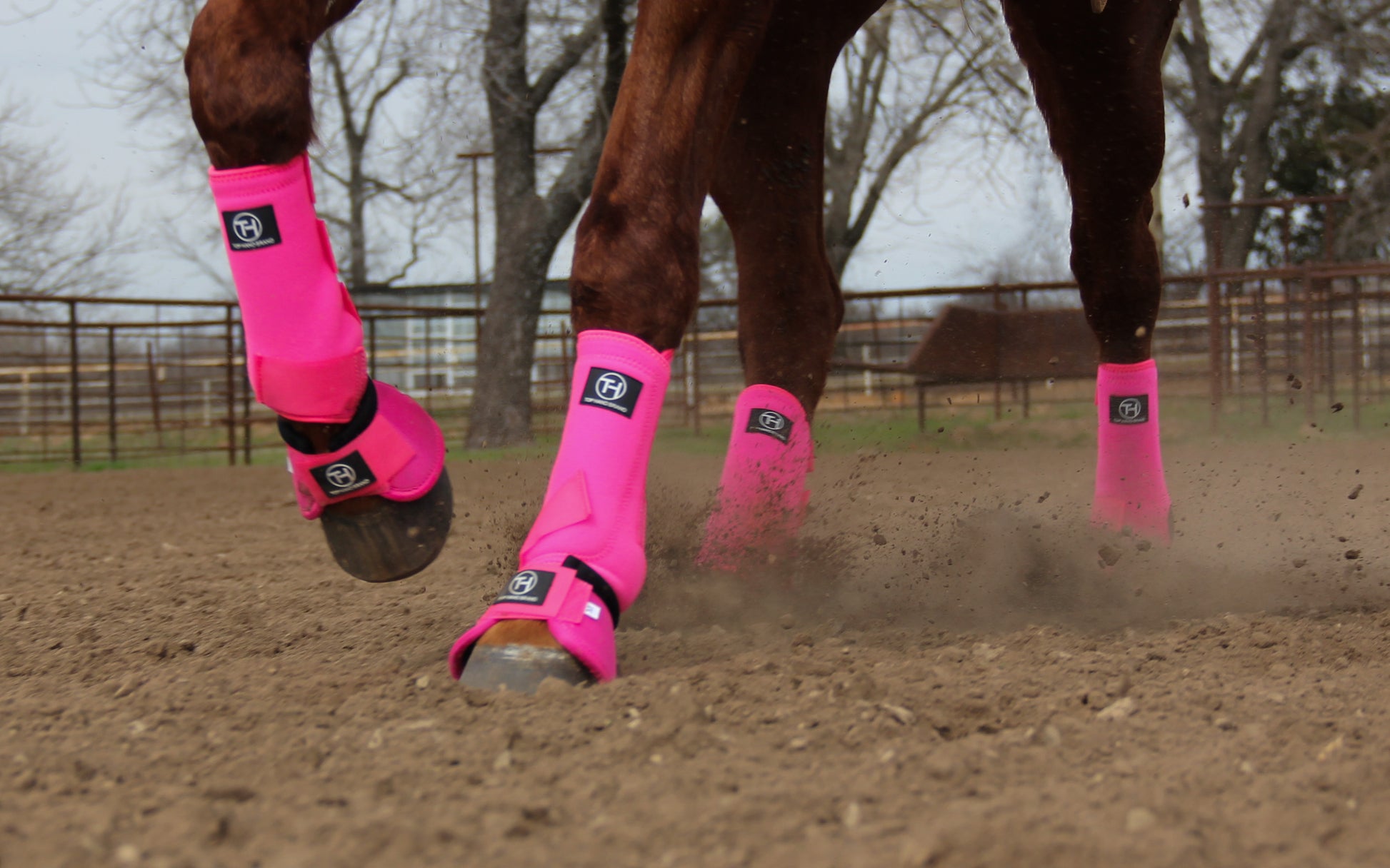 Shocking Pink Sport Boots – Top Hand Brand - Main Image