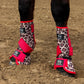 Cheetah Red Sport Boots