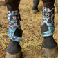 Turquoise Slab Sport Boots