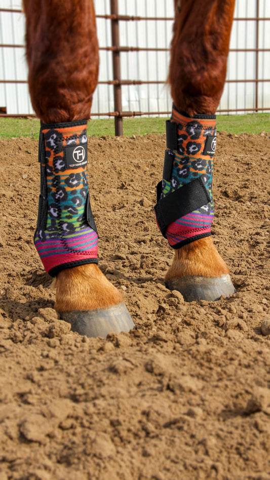 Snow Leopard Serape Sport Boots